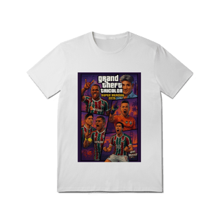 Nome do produto Camisa Unissex Grand Theft Tricolor Hat-Trickolor Fluminense