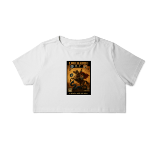 Nome do produto Cropped A Morte da Serpente Hat-Trickolor Fluminense