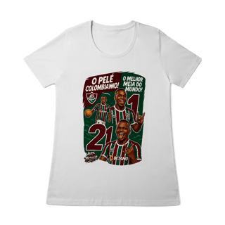 Nome do produto Camisa Baby Long Árias Hat-Trickolor Fluminense