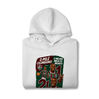 Nome do produto Moletom Canguru Árias Hat-Trickolor Fluminense