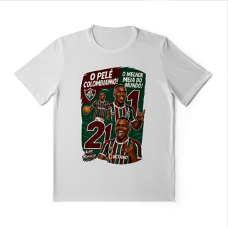 Nome do produto Camisa Dry Fit Unissex Árias Hat-Trickolor Fluminense