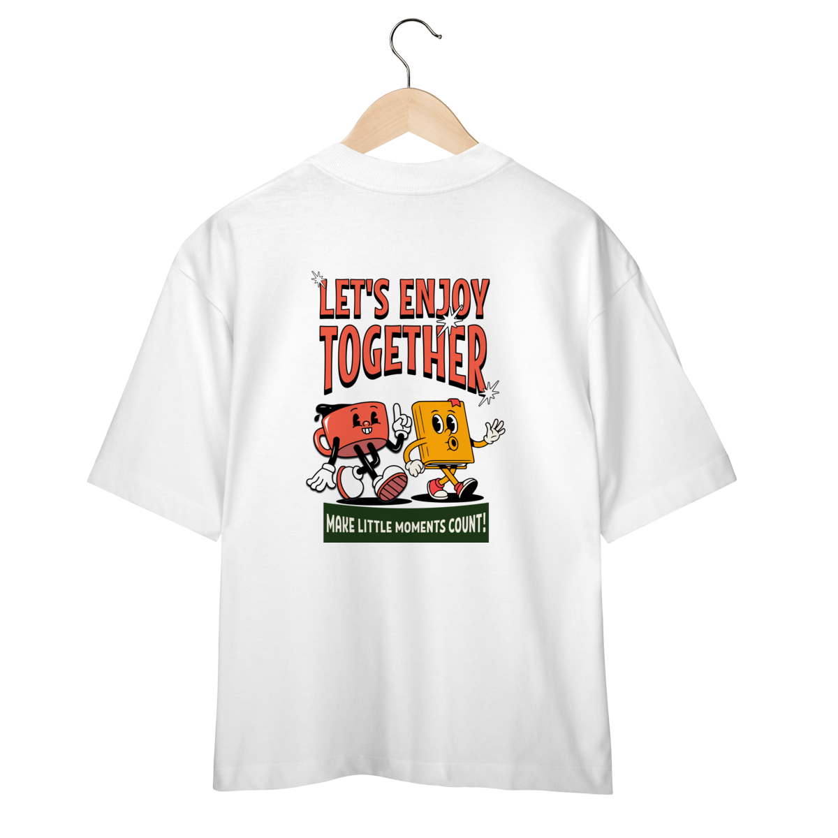 Nome do produto: Camiseta Oversized - \