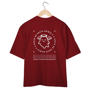 Nome do produto Camiseta Oversized - Anjo da Guarda