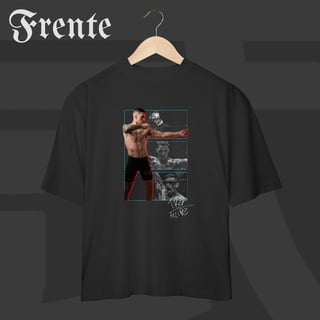 Nome do produto Camiseta Oversized - TRG Franco Atirador Autografada | Arte no peito