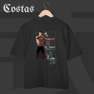Nome do produto Camiseta Oversized - TRG Franco Atirador Autografada | Arte nas costas
