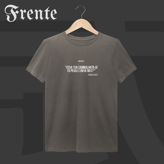 Camiseta Estonada - Essa tua cambalhota aí | Arte no peito