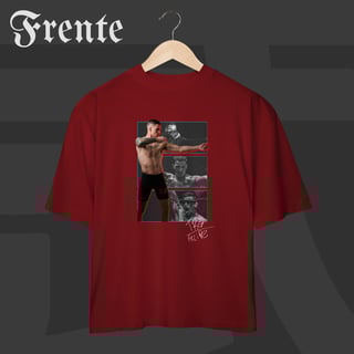 Nome do produto Camiseta Oversized - TRG Franco Atirador Autografada | Arte no peito