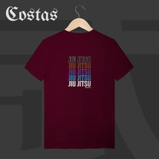 Nome do produto Camiseta T-Shirt - Jiu-Jitsu Ranks | Arte nas costas