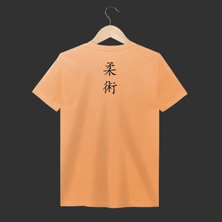 Nome do produto Camiseta Estonada - Arte suave faixa azul