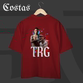 Nome do produto Camiseta Oversized - TRG Franco Atirador | Arte nas costas