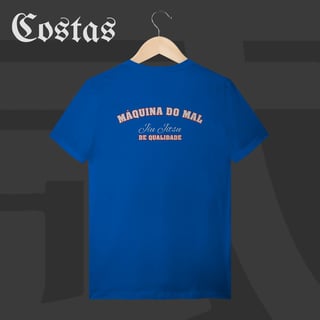Nome do produto Camiseta T-Shirt - Máquina do Mal | Arte nas costas