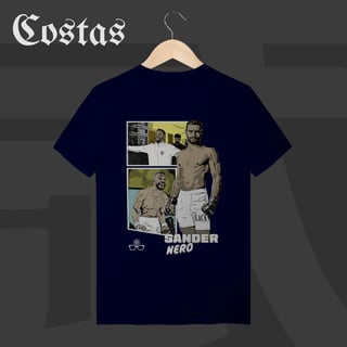 Nome do produto Camiseta T-shirt - Sander Nerde | Arte nas costas