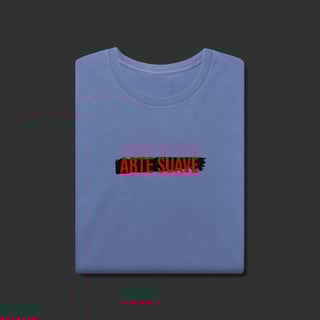 Nome do produto Camiseta Estonada - Arte suave faixa preta