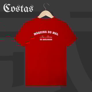 Nome do produto Camiseta T-Shirt - Máquina do Mal | Arte nas costas