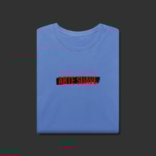 Nome do produto Camiseta Estonada - Arte suave faixa preta