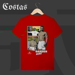 Nome do produto Camiseta T-shirt - Sander Nerde | Arte nas costas