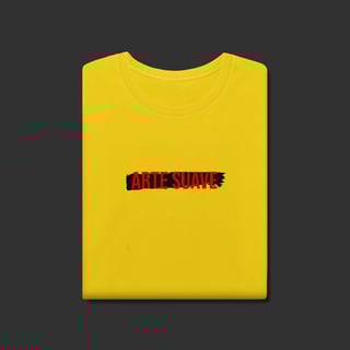 Nome do produto Camiseta Estonada - Arte suave faixa preta