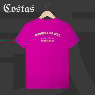 Nome do produto Camiseta T-Shirt - Máquina do Mal | Arte nas costas