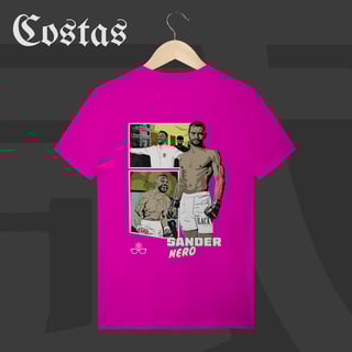 Nome do produto Camiseta T-shirt - Sander Nerde | Arte nas costas