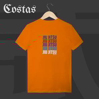 Nome do produto Camiseta T-Shirt - Jiu-Jitsu Ranks | Arte nas costas