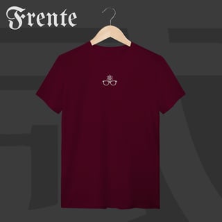 Nome do produto Camiseta T-Shirt - Ninguém vence uma pessoa feliz | Arte nas costas