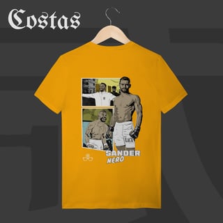 Nome do produto Camiseta T-shirt - Sander Nerde | Arte nas costas