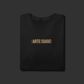 Nome do produto Camiseta T-Shirt - Arte suave faixa marrom