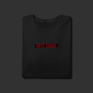 Nome do produto Camiseta T-Shirt - Arte suave faixa preta