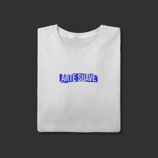 Nome do produto Camiseta T-Shirt - Arte suave faixa azul