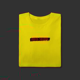 Nome do produto Camiseta T-Shirt - Arte suave faixa preta