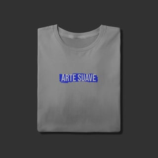 Nome do produto Camiseta T-Shirt - Arte suave faixa azul