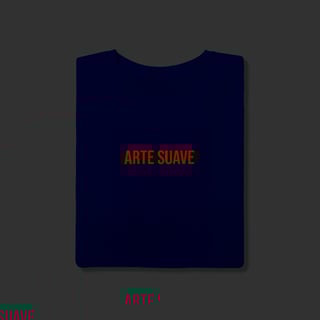 Nome do produto Camiseta T-Shirt - Arte suave faixa preta