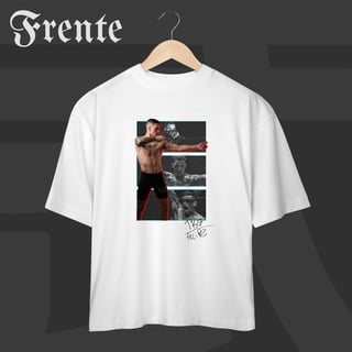 Nome do produto Camiseta Oversized - TRG Franco Atirador Autografada | Arte no peito