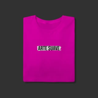 Nome do produto Camiseta T-Shirt - Arte suave faixa branca