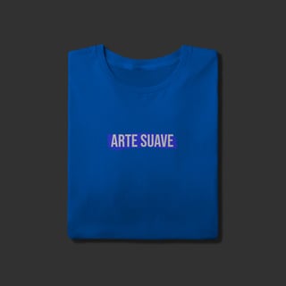 Nome do produto Camiseta T-Shirt - Arte suave faixa azul