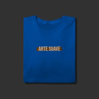 Nome do produto Camiseta T-Shirt - Arte suave faixa marrom
