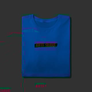 Nome do produto Camiseta T-Shirt - Arte suave faixa preta