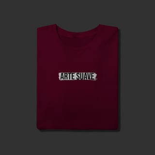 Nome do produto Camiseta T-Shirt - Arte suave faixa branca