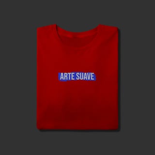 Nome do produto Camiseta T-Shirt - Arte suave faixa azul