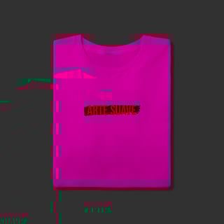 Nome do produto Camiseta T-Shirt - Arte suave faixa preta