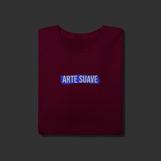 Nome do produto Camiseta T-Shirt - Arte suave faixa azul