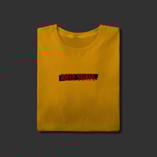 Nome do produto Camiseta T-Shirt - Arte suave faixa preta