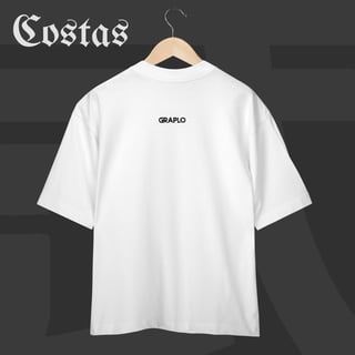 Nome do produto Camiseta Oversized - Nunca dei mão de vaca | Arte no peito