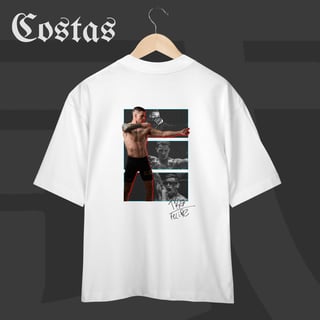 Nome do produto Camiseta Oversized - TRG Franco Atirador Autografada | Arte nas costas