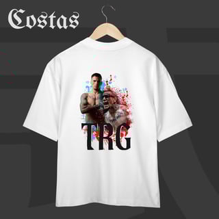Nome do produto Camiseta Oversized - TRG Franco Atirador | Arte nas costas