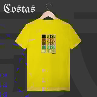 Nome do produto Camiseta T-Shirt - Jiu-Jitsu Ranks | Arte nas costas
