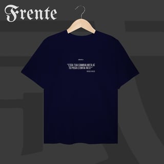 Nome do produto Camiseta Plus Size - Essa tua cambalhota aí | Arte no peito