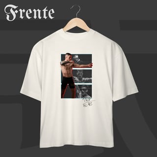 Nome do produto Camiseta Oversized - TRG Franco Atirador Autografada | Arte no peito