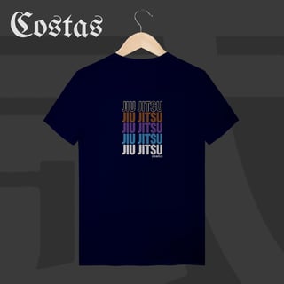 Nome do produto Camiseta T-Shirt - Jiu-Jitsu Ranks | Arte nas costas