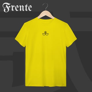 Nome do produto Camiseta T-Shirt - Ninguém vence uma pessoa feliz | Arte nas costas